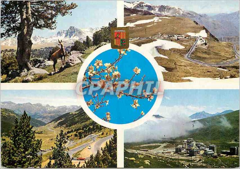 Postcard Modern Valls Andorra Andorra Bonice Aspectes