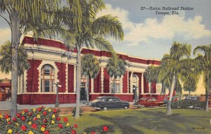 Union Railroad Station Tampa FL Postcard