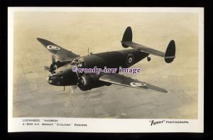 ac1028 - Aircraft - Lockheed Hudson in Flight - postcard by Flight