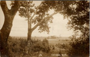 Centerville Massachusetts RPPC Farmhouse Homes Houses 1912 Thompson Postcard V12