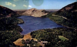 Jordan Pond & The Bubbles in Mt. Desert Island, Maine