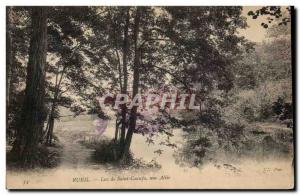 Old Postcard Rueil Lake Saint Cucuja a Allee