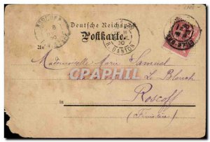 Old Postcard Fancy Grusse aus Halle Kaiserdenkmal