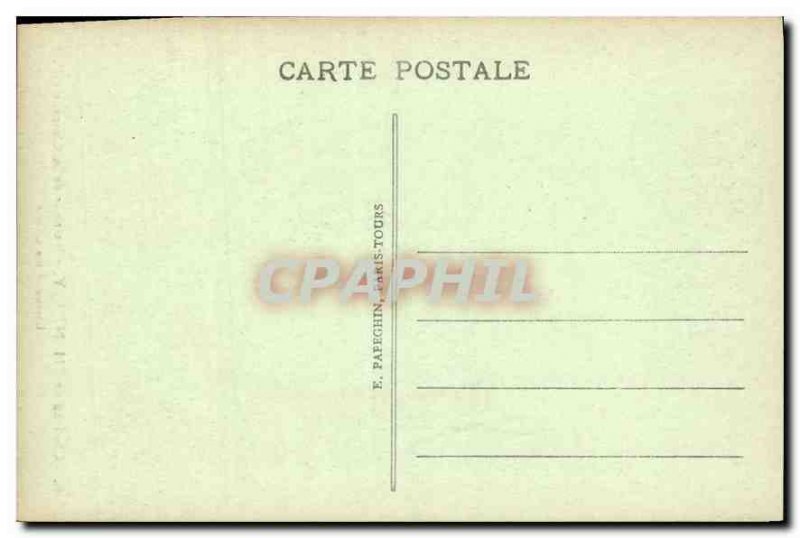 Old Postcard Chateau de Chantilly Chapel Interior