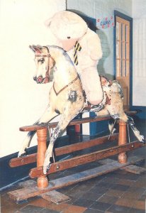 Postcard Fair Basingstoke Advertising Teddy Bear Old Rocking Horse 1988