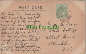 Genealogy Postcard - Turner, 1 Glebe Cottage, Albert Road, Shanklin GL463