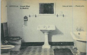 92412 - SPAIN - Postal Antigua VINTAGE POSTCARD - ALMERIA Grand Hotel Madrid-