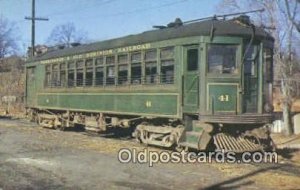 Washington & Old Dominio Railroad, Car 41 Rosslyn, VA, USA Unused 