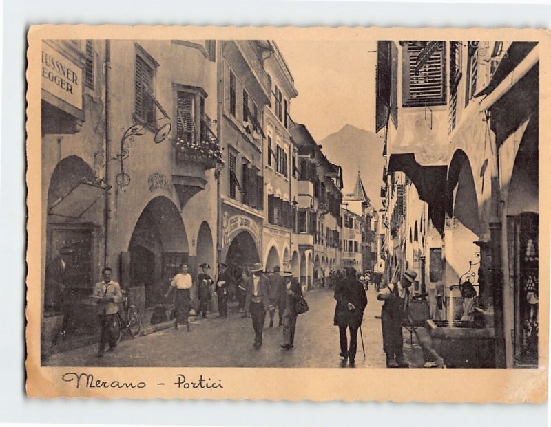 Postcard Portici, Merano, Italy