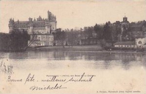 France Pierrefonds L'Hotel Des Bains et le Chateau 1904