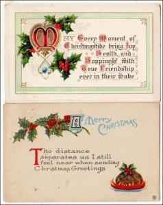 Greeting - Christmas, 2 Cards
