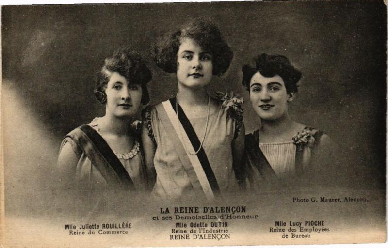 CPA La Reine d'Alencon - et ses Demoiselles d'Honneur (250074)