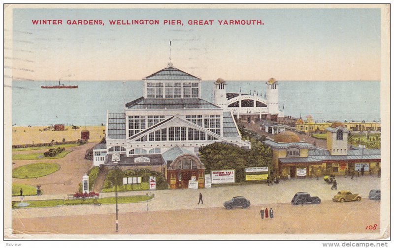 Winter Gardens, Wellington Pier, GREAT YARMOUTH (Norfolk), England, UK, PU-1949