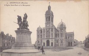 France Granville L'Eglise Saint-Paul et le Monument