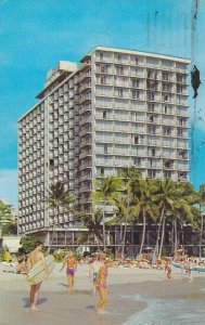 Hawaii Honolulu The Outrigger Hotel Located On The Beach In the Heart Of Waik...