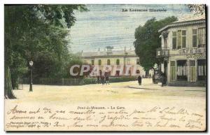 Old Postcard Pont a Mousson Train