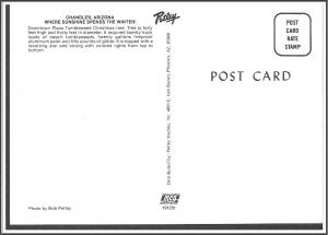 Arizona, Chandler Tumbleweed Christmas Tree Postcard