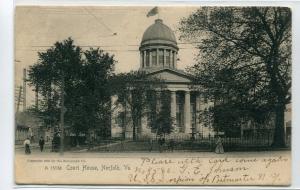 Court House Norfolk Virginia 1907 postcard