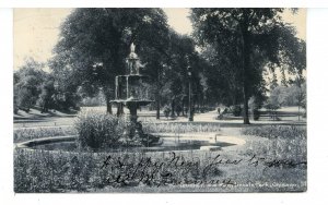 IL - Chicago. Lincoln Park, Fountain & Walk  ca 1905
