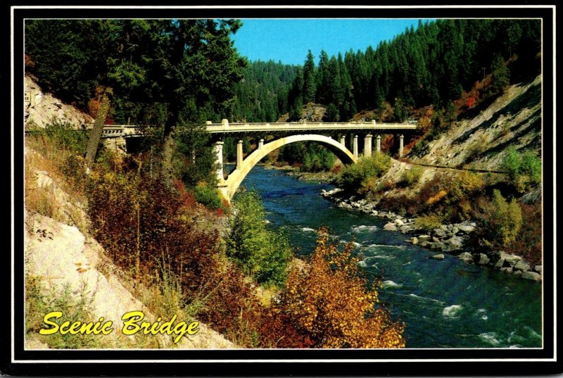 Idaho Fayette River Bridge Scenic Route 55