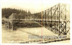 Real Photo - Bridge of the Gods - Columbia River, Oregon OR  