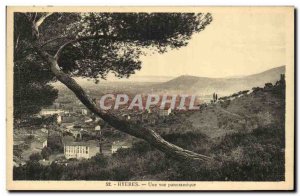 Postcard Old Hyeres A Panoramic view