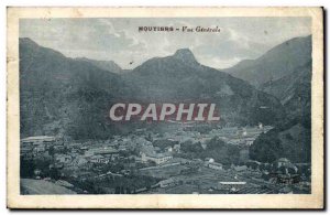 Moutiers Old Postcard General view