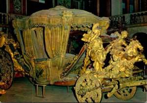 Portugal Lisboa National Museum The Coach Used By The Marquis of Fontes In Th...