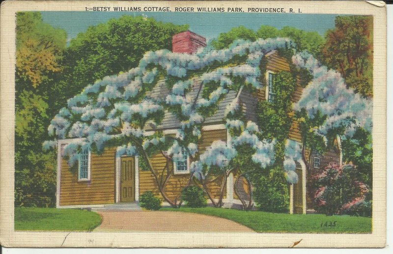 Providence, R.I., Roger Williams Park, Betsy Williams Cottage