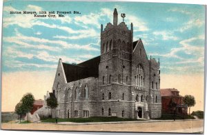 Postcard MO Kansas City Shrine Mosque