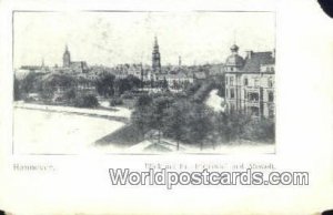 Blick auf Friedrichswall und Altstadt Hannover Germany Unused 