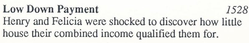 Old Photo Humorous Caption - Affordable Low Down Payment