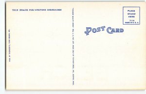 YORK BEACH, MAINE c1940 Large Letter Linen Postcard - Beach, Lighthouse