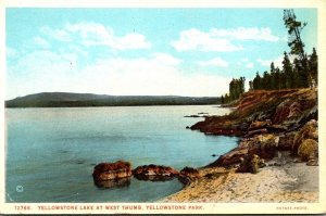 Yellowstone National Park Yellowstone Lake At West Thumb Haynes Photo