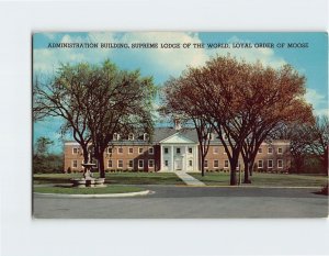 Postcard Administration Building, Supreme Lodge Of The World, Mooseheart, IL