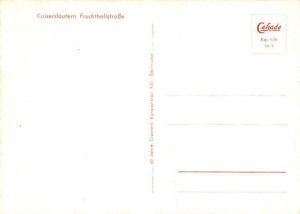 Kaiserslautern Fruchthallstrabe Germany Unused 