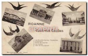 Roanne - Barracks Combes - Remembrance - Old Postcard