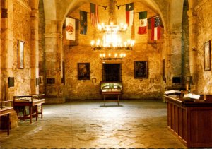 Texas San Antonio Interior View Of The Alamo