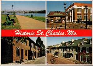 Historic St. Charles MO Postcard PC528