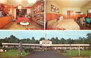 NY, Nanuet, New York, Ashley Motor Court Motel, MultiView, Dexter No 30502-C