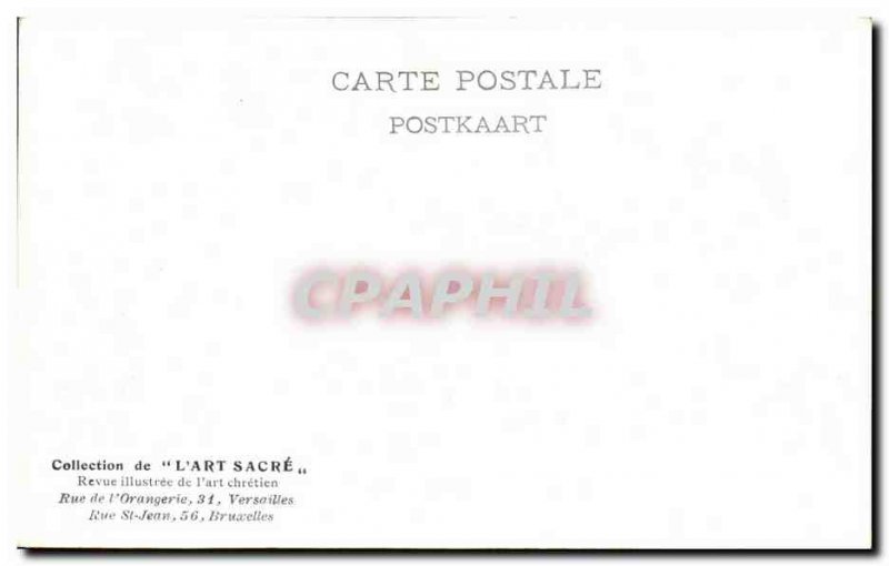 Old Postcard Louvain St. Peter Church