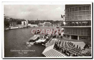 Postcard Old Paris International Exhibition of 1937 View & # 39ensemble Pavil...