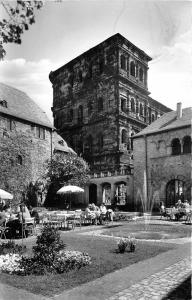 BG15221 trier treves flower court on porta nigra   germany CPSM 14x9cm