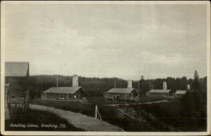 Armstrong Quebec Cabins c1920s Postcard