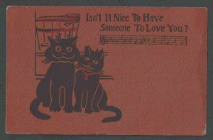 Ca 1906 PPC* Vintage Humor Isnt It Nice To Have Someone Love You Mint