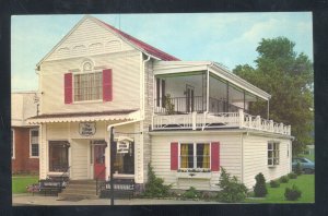 FAIRFIELD PENNSYLVANIA PA. VILLAGE KITCHEN RESTAURANT ADVERTISING POSTCARD