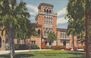 Famous John Ringling Residence Sarasota Florida Curteich