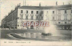 'Postcard Old Tours Hotel de l''Univers'