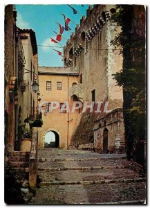 Modern Postcard The French Riviera Unforgettable Haut de Cagnes entrance of P...