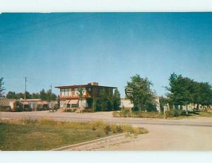 1950's JENSEN'S PINE VIEW MOTEL Rapid City South Dakota SD s8972